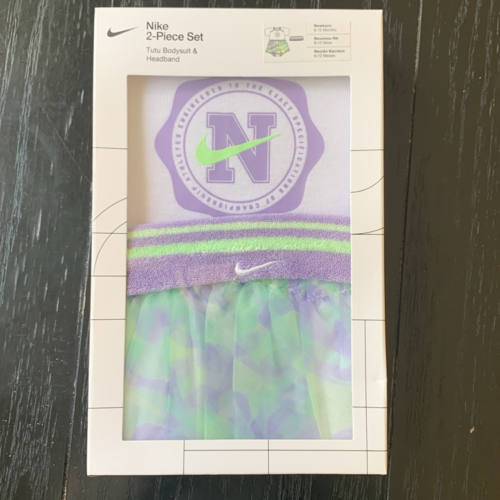 Nike 2-piece tutu set 6-12 months NEW